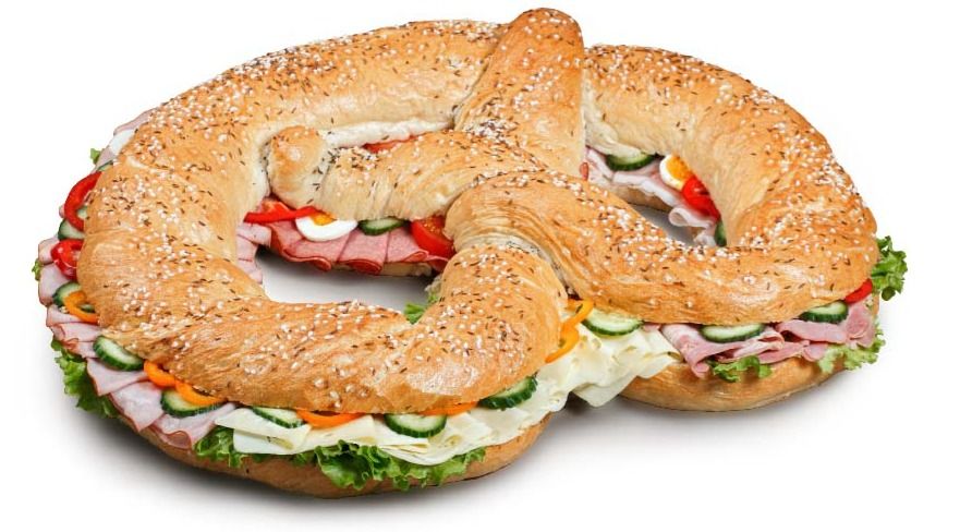 "Bauern" Brezel