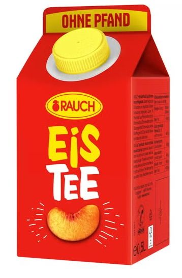 Rauch Eistee Pfirsich 0,5 L