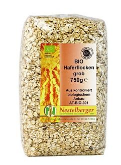 Bio-Haferflocken grob 750g