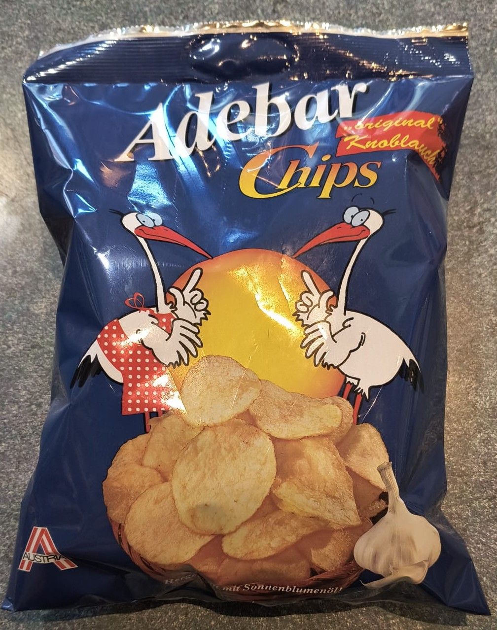 Adebar´s Knoblauch-Chips 100g