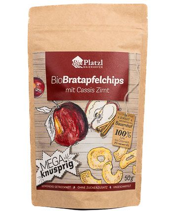 Apfelchips "Bratapfel" mit Zimt 50g