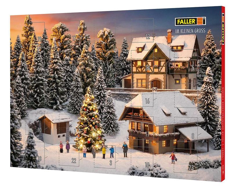 Faller 190031 H0 Figuren Adventskalender NEU OVP