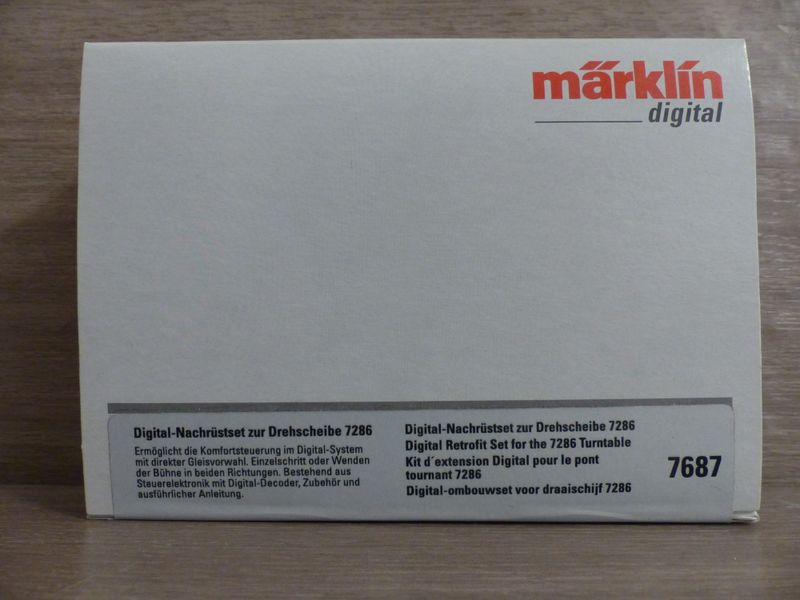 Märklin 7687 Digital-Nachrüstset zur Drehscheibe 7286