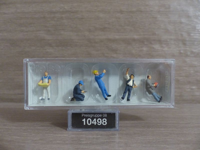 Preiser 10498 H0 Figuren Handwerker 1:87