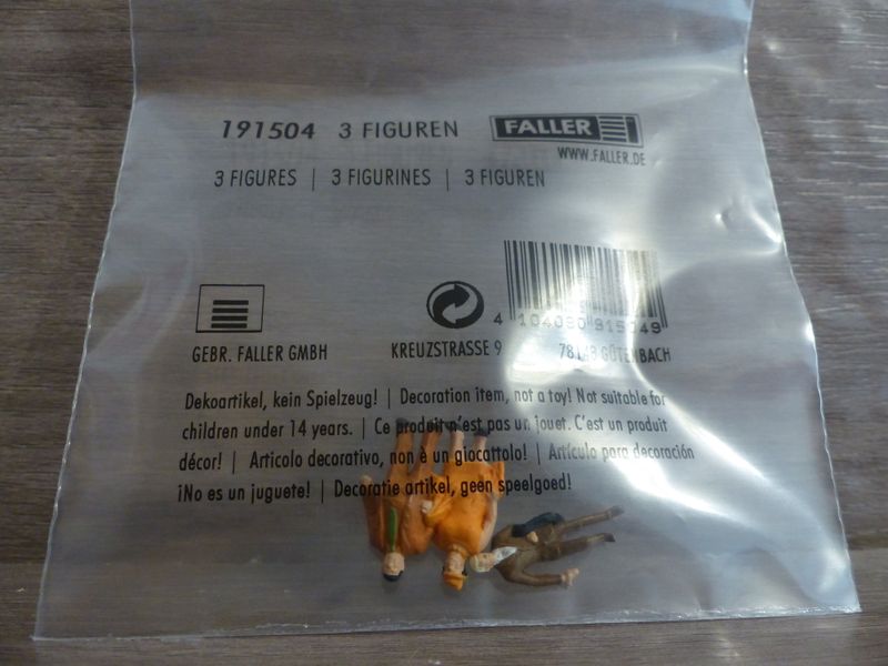 Faller H0 Figuren aus 191511– Gleiswerk Modellbahn GmbH