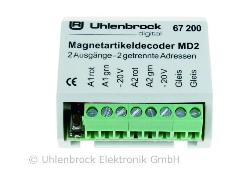 Uhlenbrock 67200 MD2 Magnetartikeldecoder NEU OVP