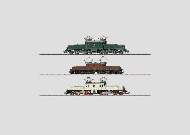 Märklin 31859 H0 Krokodilpackung "150 Jahre Märklin" 3 Krokodile der SBB