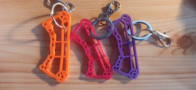 Porte-clés arc poulies– Impression 3D