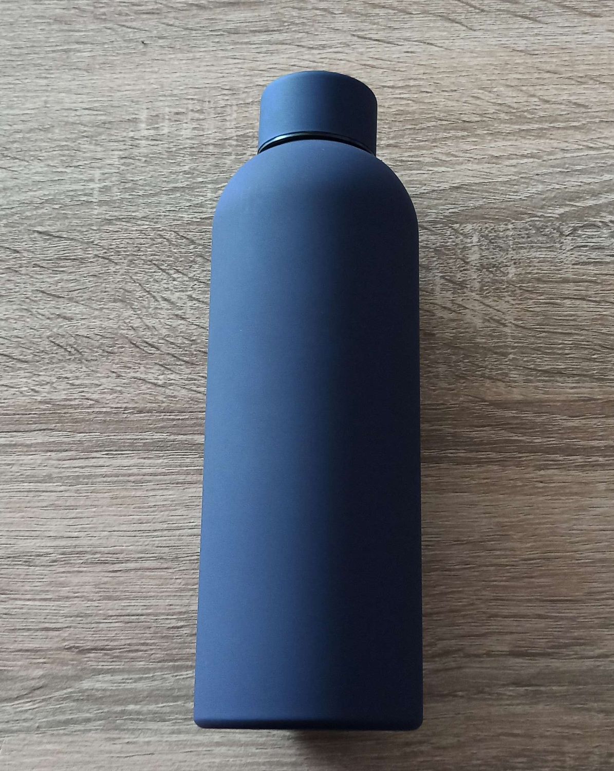 Gourde 500 ml – Revêtement caoutchouc – Gravure sur mesure