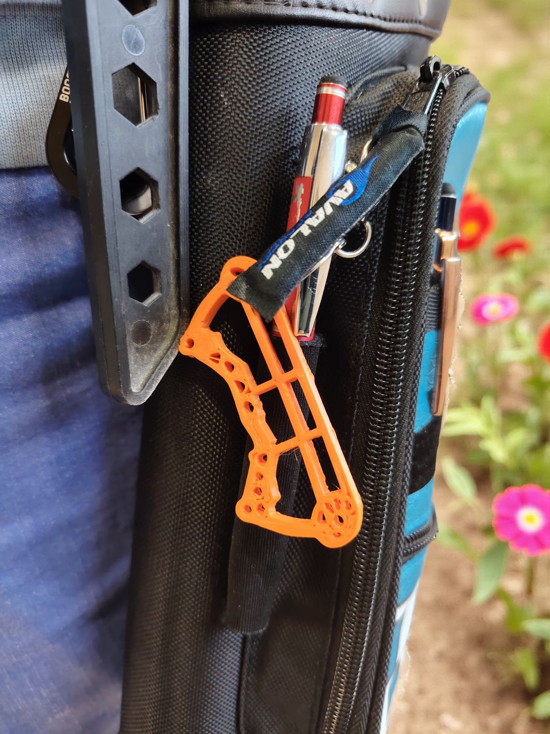 Porte-clés arc poulies– Impression 3D