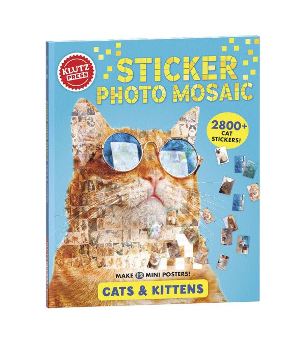 Klutz Book Sticker Photo Mosaics: Cats &amp; Kittens