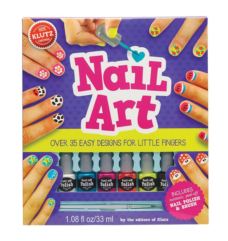 Klutz Book Nail Art For Little Fingers