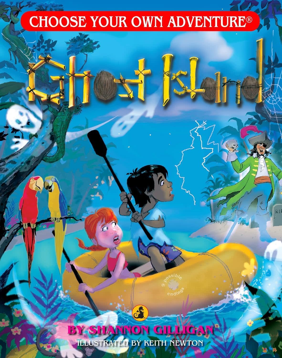 Choose Your Own Adventure Book Dragonlarks Ghost Island