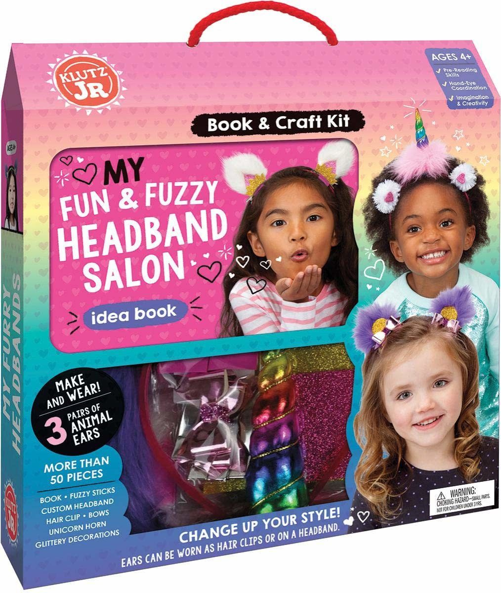 Klutz Book Jr My Fun &amp; Fuzzy Headband Salon