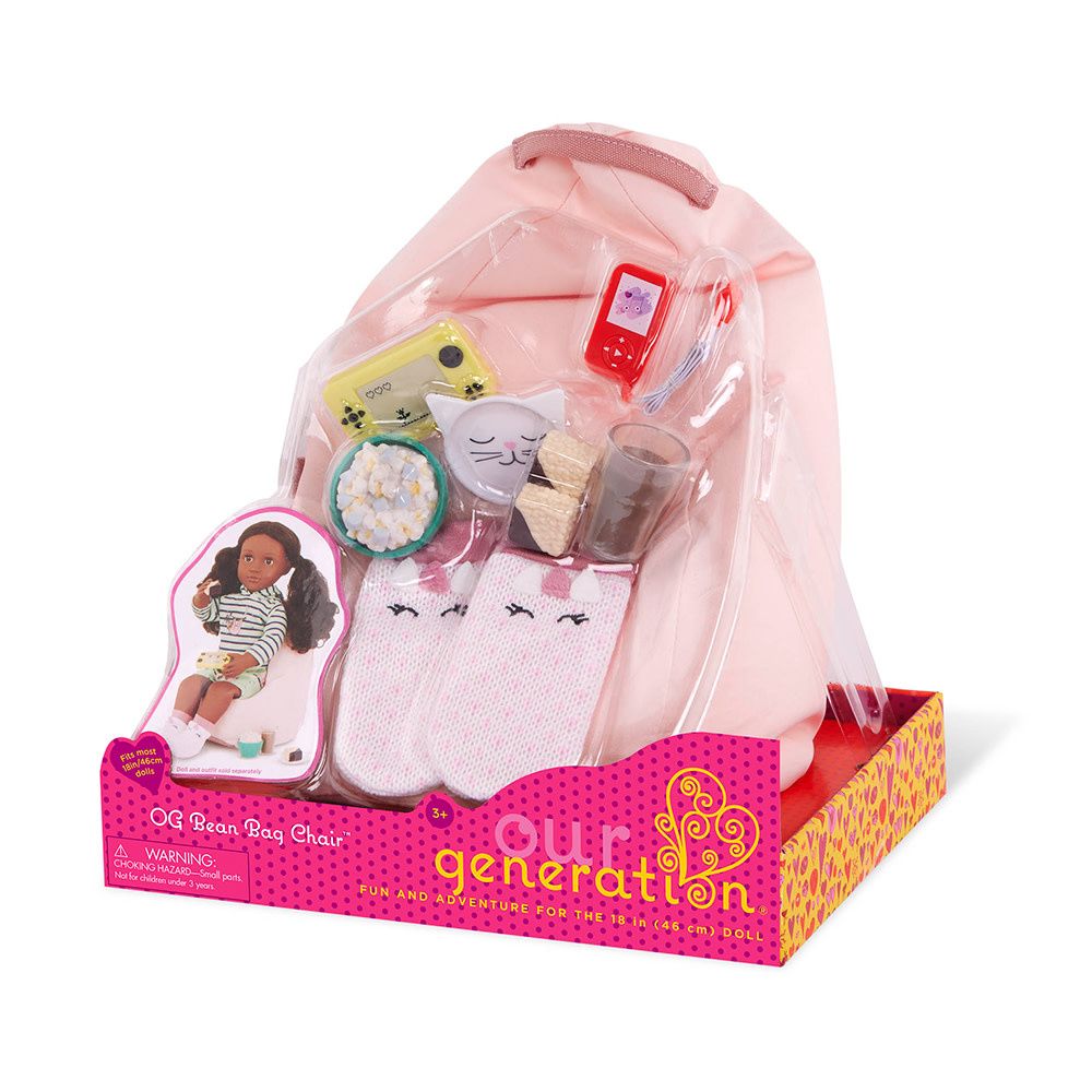 Our Generation Doll Accessory Set: Bean Bag Chair