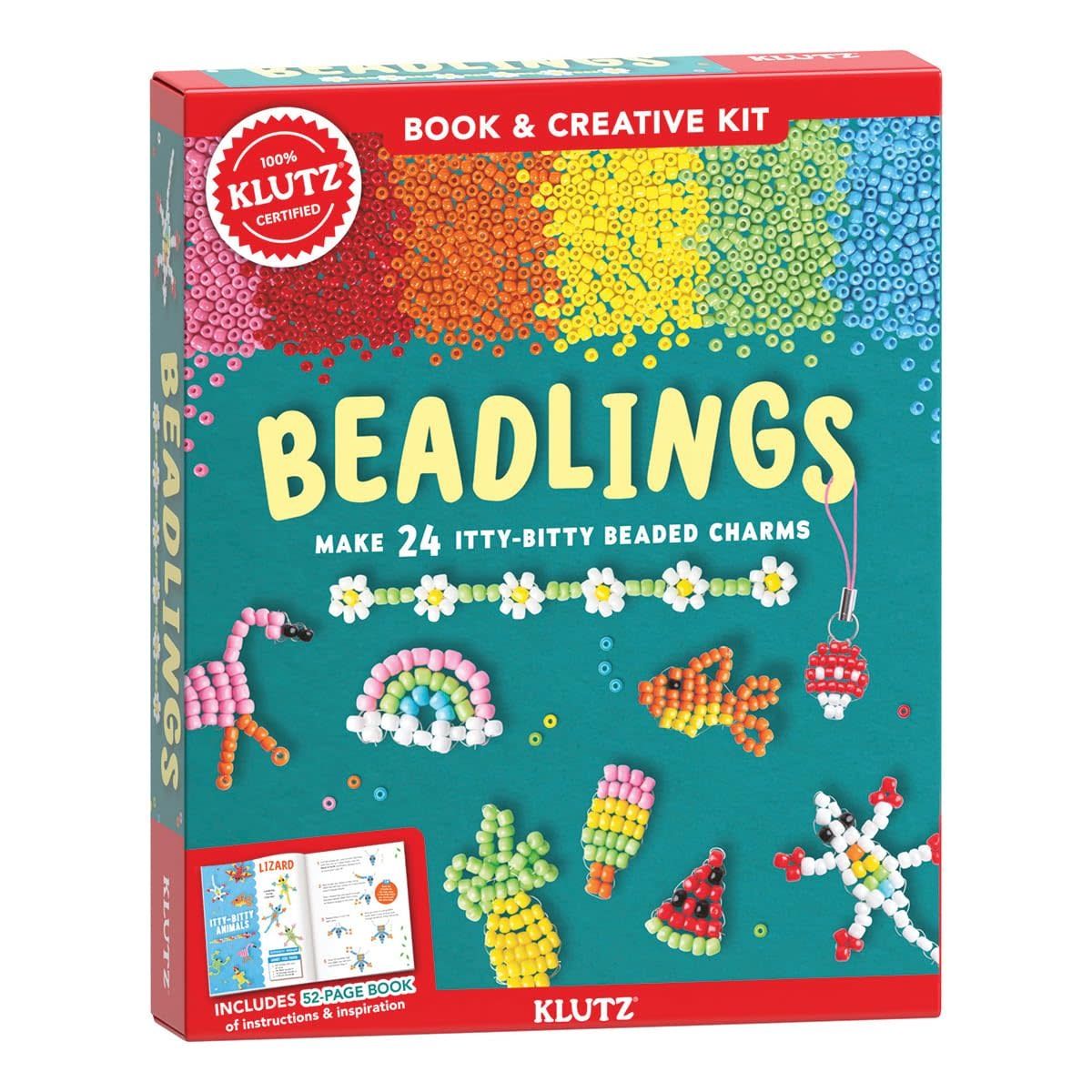 Klutz Book Beadlings Itty Bitty Beaded Charms