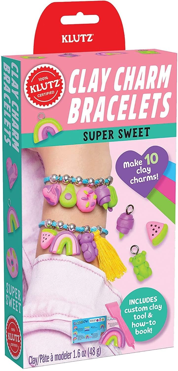 Klutz Book Clay Charm Bracelets Super Sweet