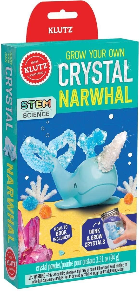 Klutz Book Grow Your Own Crystal Narwhal