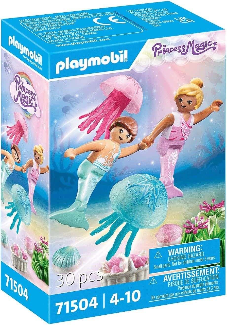 Playmobil Princess Magic Mermaid Kids with Jellyfish