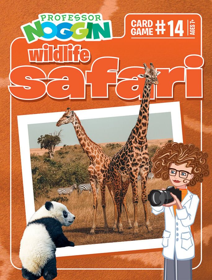 Professor Noggin&#39;s Trivia Game: Wildlife Safari