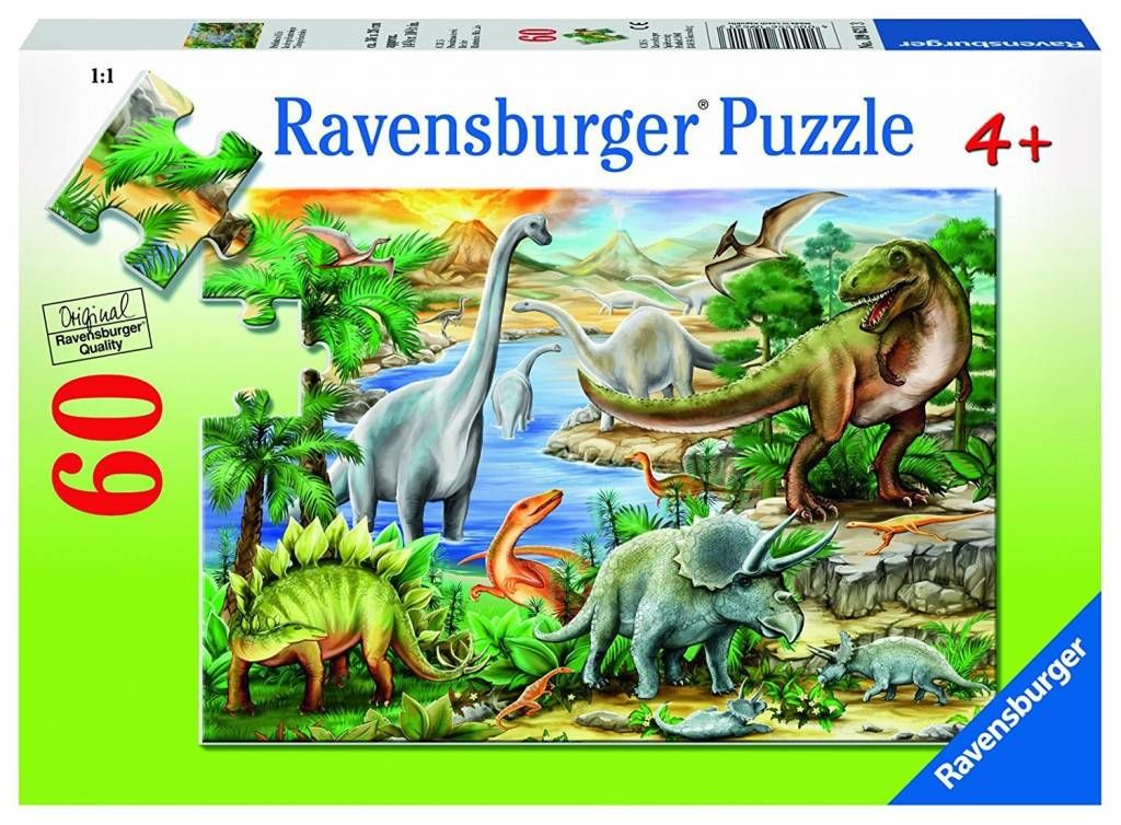 Ravensburger Puzzle 60pc Prehistoric Life