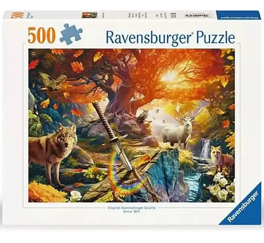 Ravensburger Puzzle 500pc Excalibur Forest