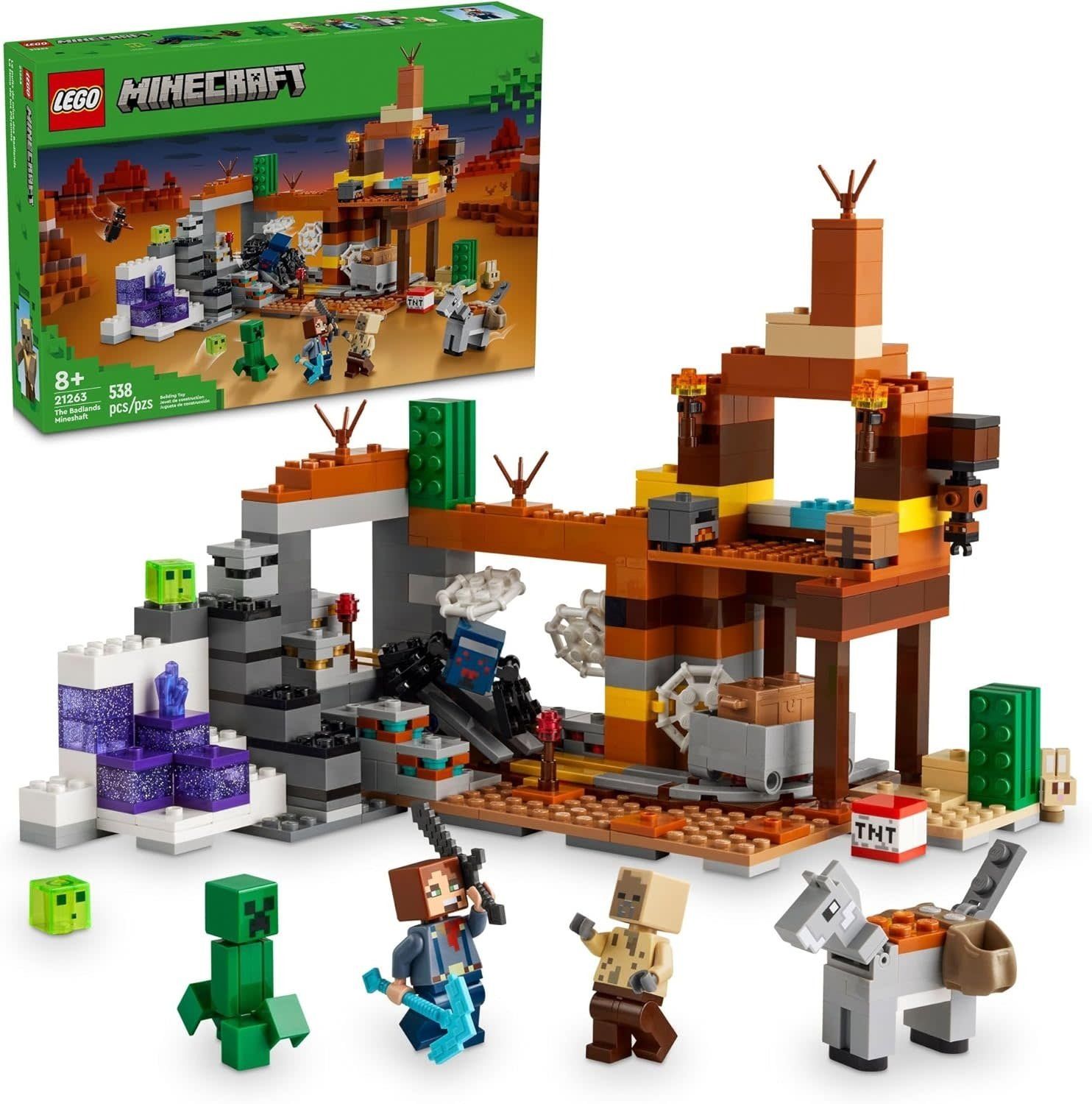 Lego Minecraft The Badlands Mineshaft