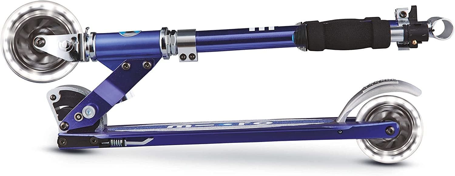 Kickboard Scooter Sprite LED Blue Stripe