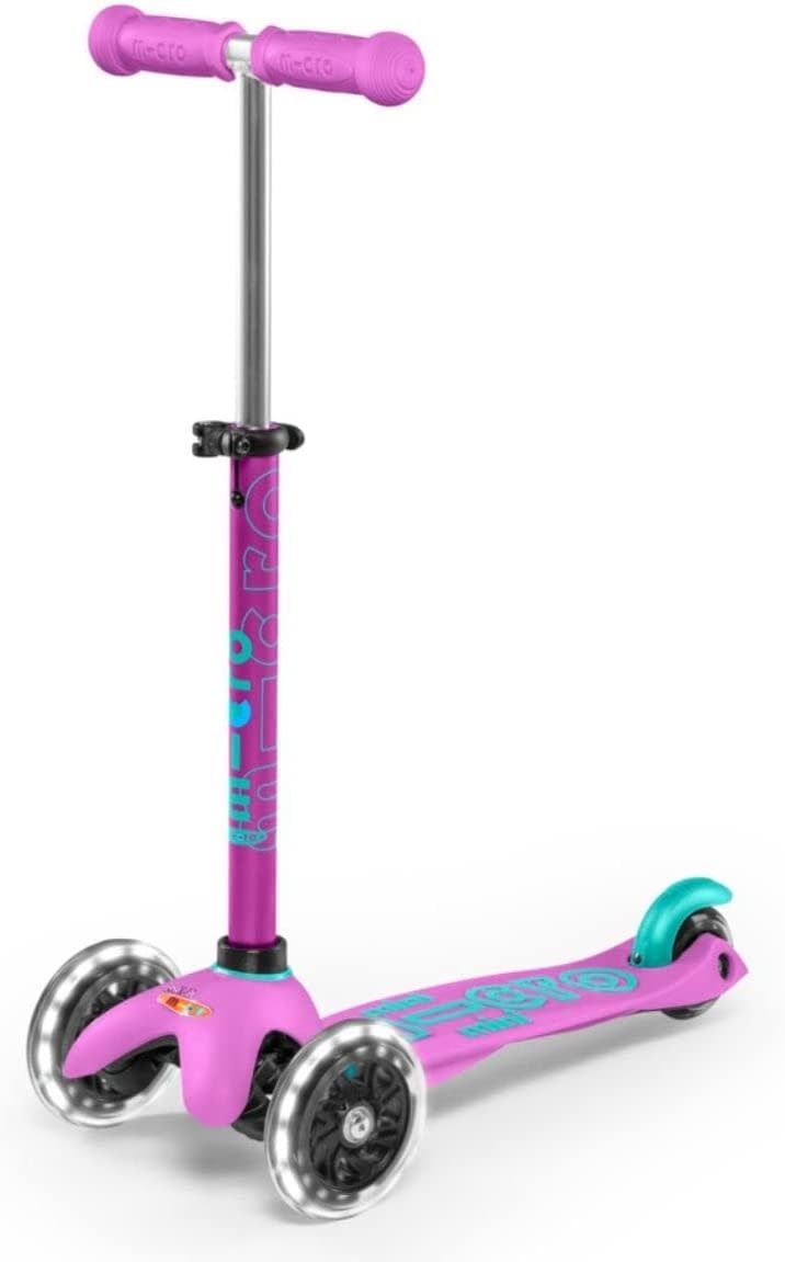 Kickboard Scooter Mini Micro Deluxe LED Lavender