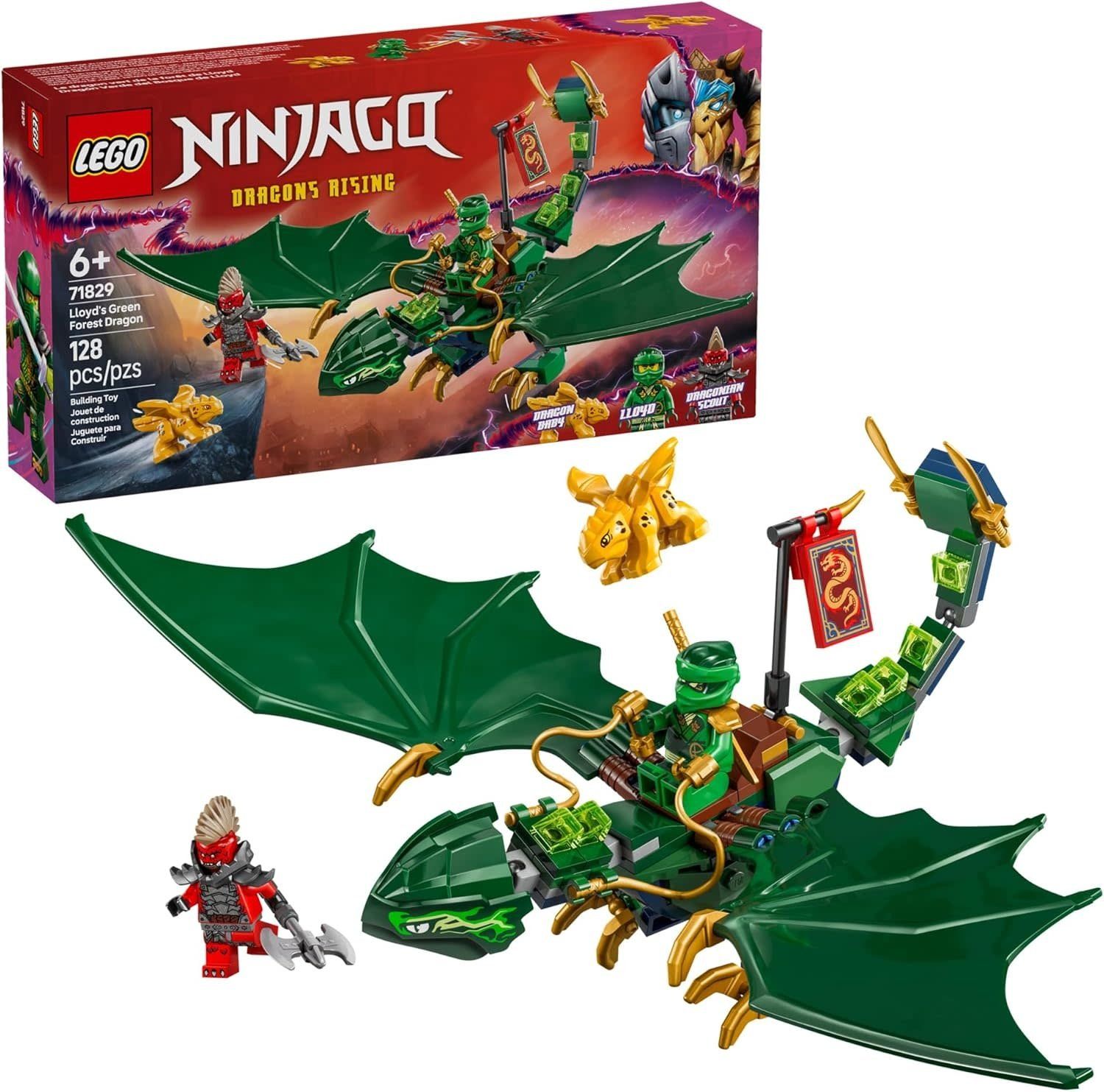 Lego Ninjago Lloyd&#39;s Green Forest Dragon