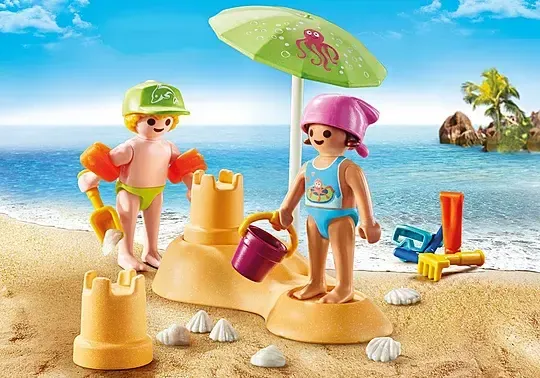 Playmobil Special Plus Kids with Sand Castle