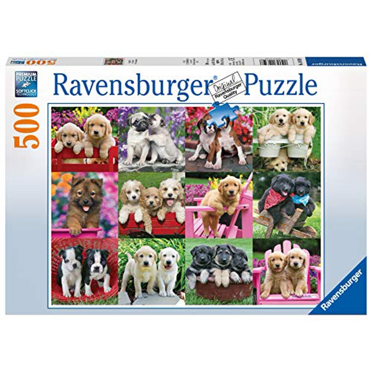 Ravensburger Puzzle 500pc Puppy Pals