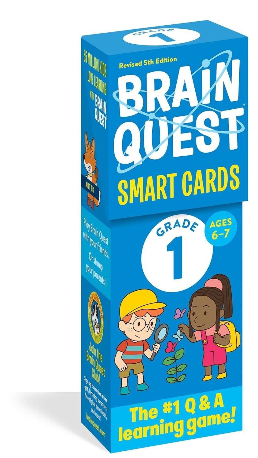Brain Quest Smart Cards Grade 1 Ages 6-7