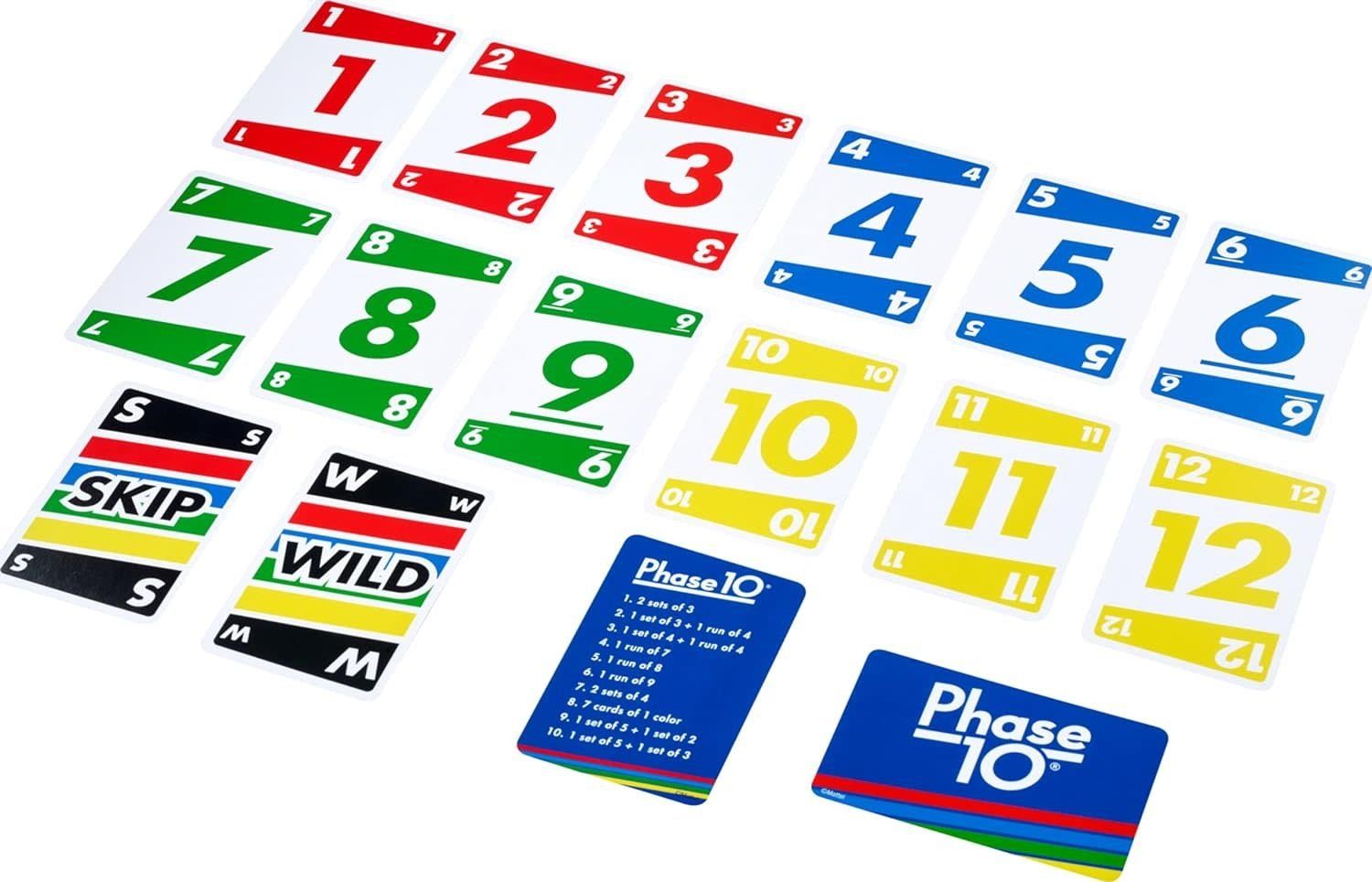 Mattel Card Game Phase 10