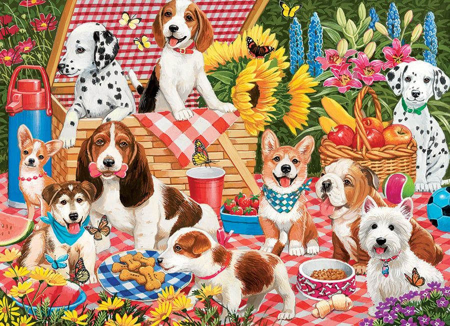 Cobble Hill Family Puzzle 350pc Picnic Party