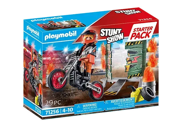 Playmobil Starter Pack Stunt Show Dirt Bike