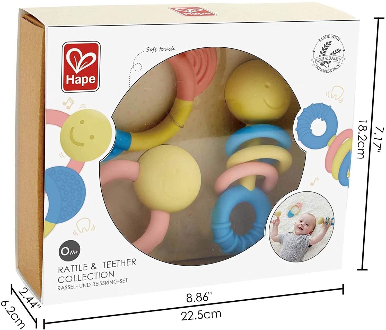 Hape Rattling Rattle &amp; Teether Collection
