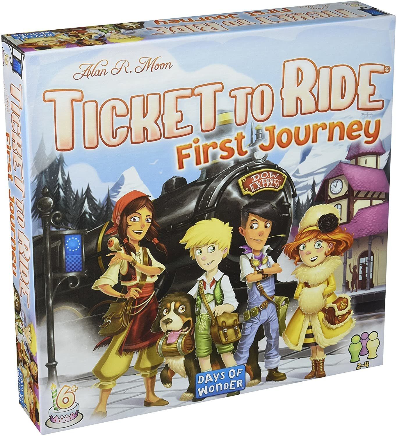 Ticket to Ride Game First Journey Europe