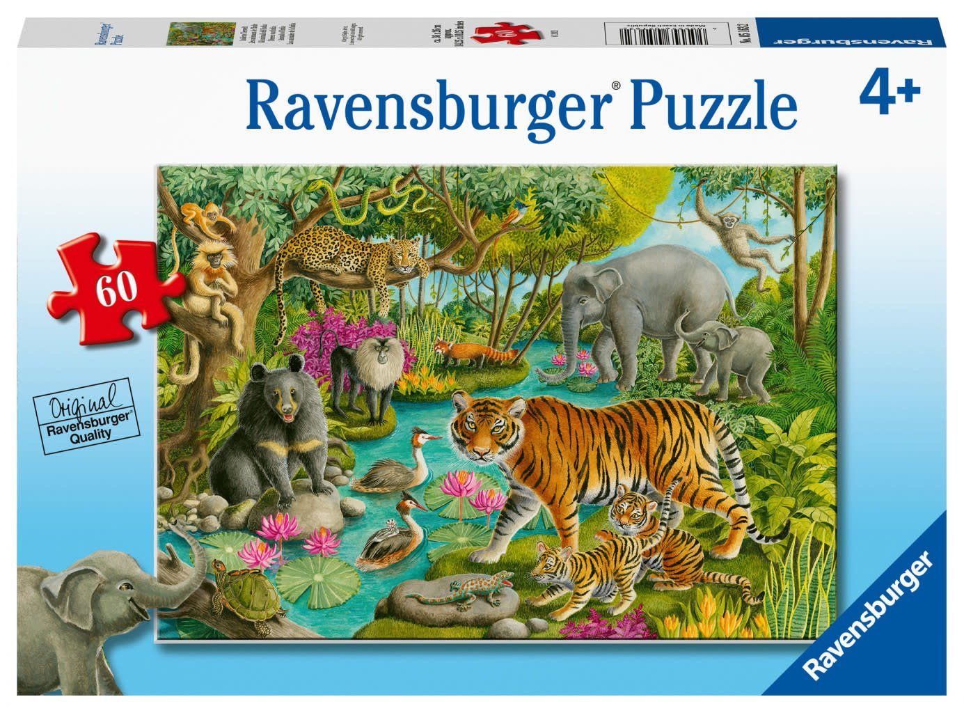 Ravensburger Puzzle 60pc Animals of India
