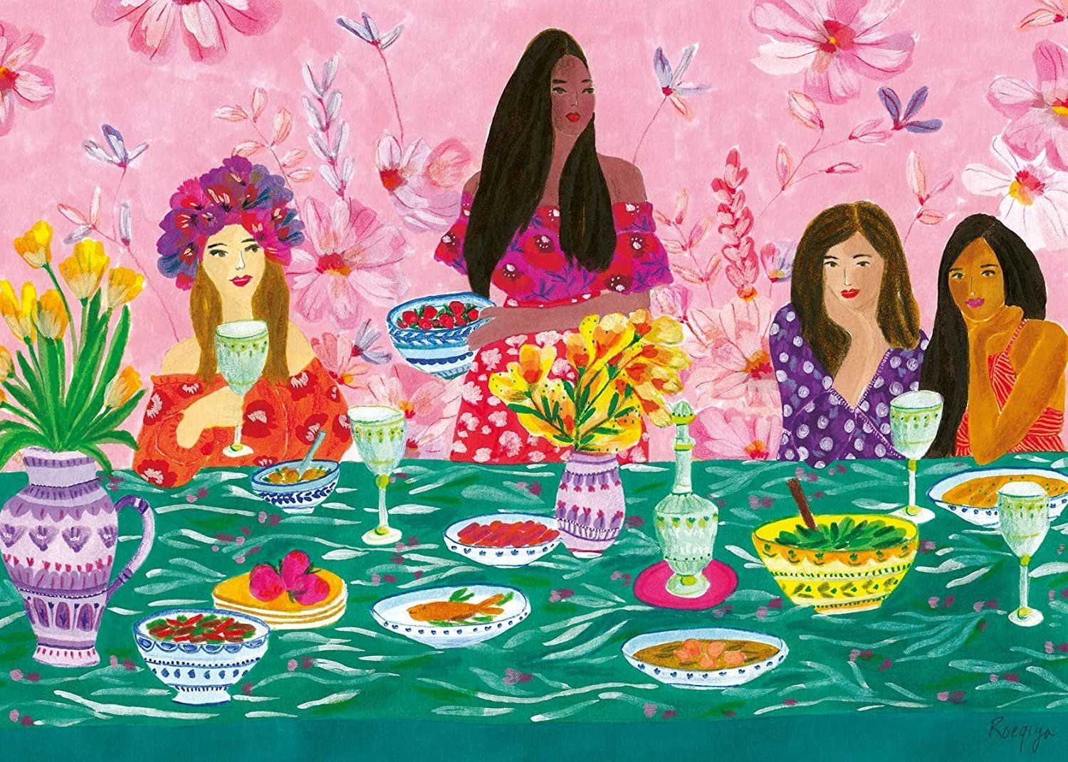 Ravensburger Puzzle 1000pc Ladies Brunch