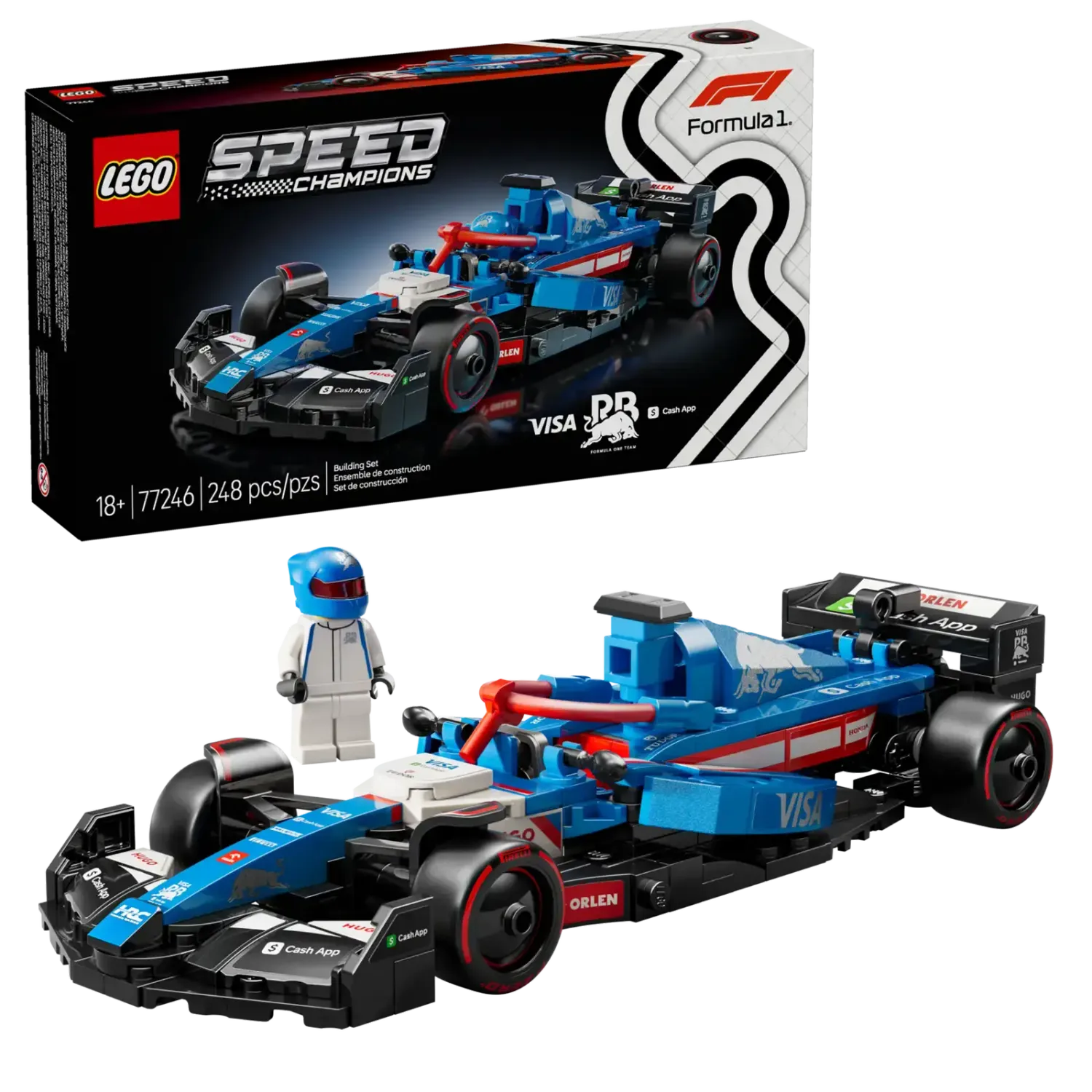 Lego Speed Champions RB F1 Race Car