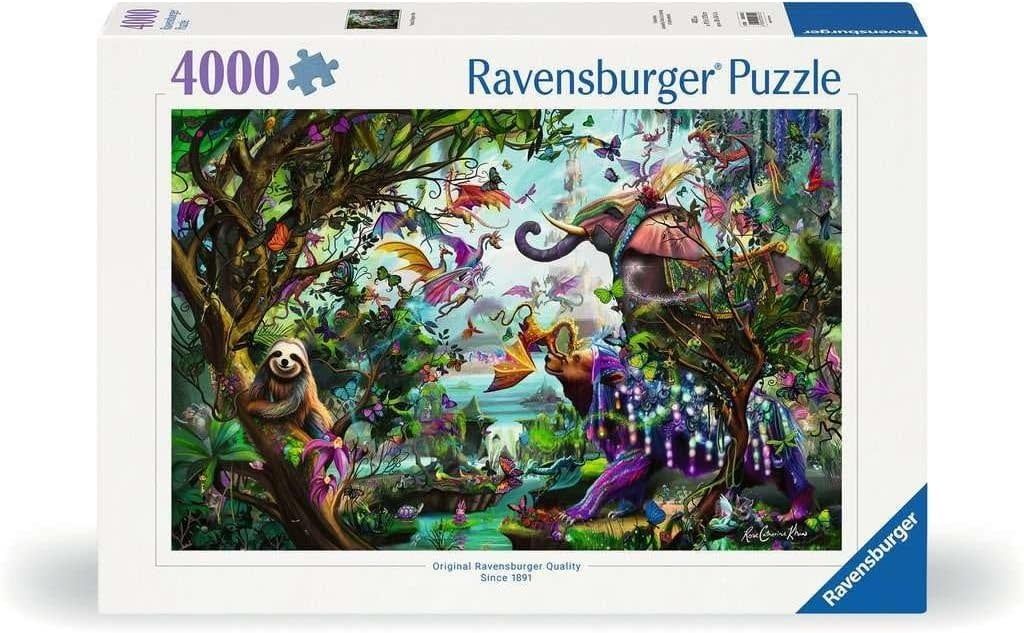 Ravensburger Puzzle 4000pc Tropical Dragons