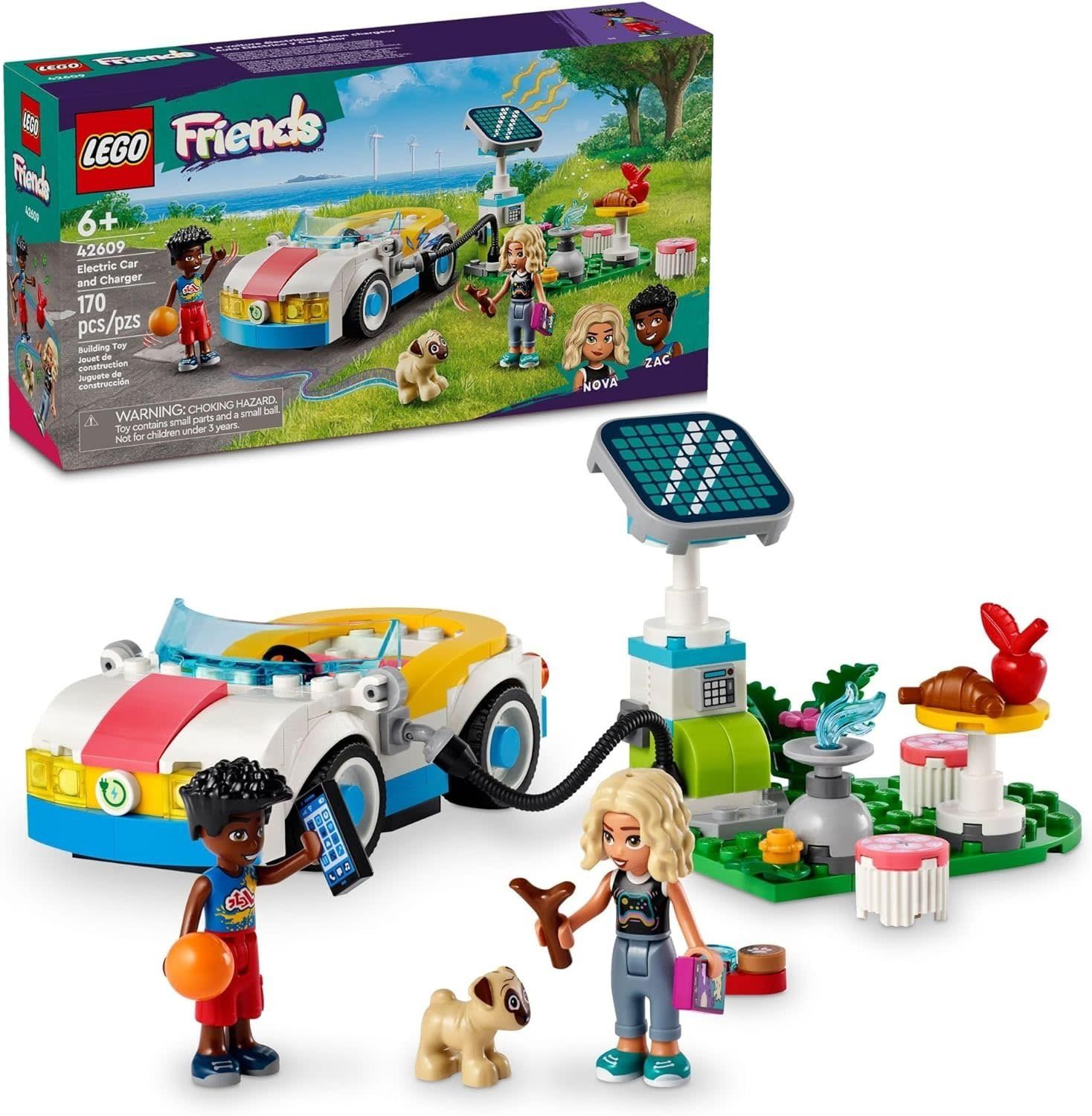Lego Friends Electric Car &amp; Charger