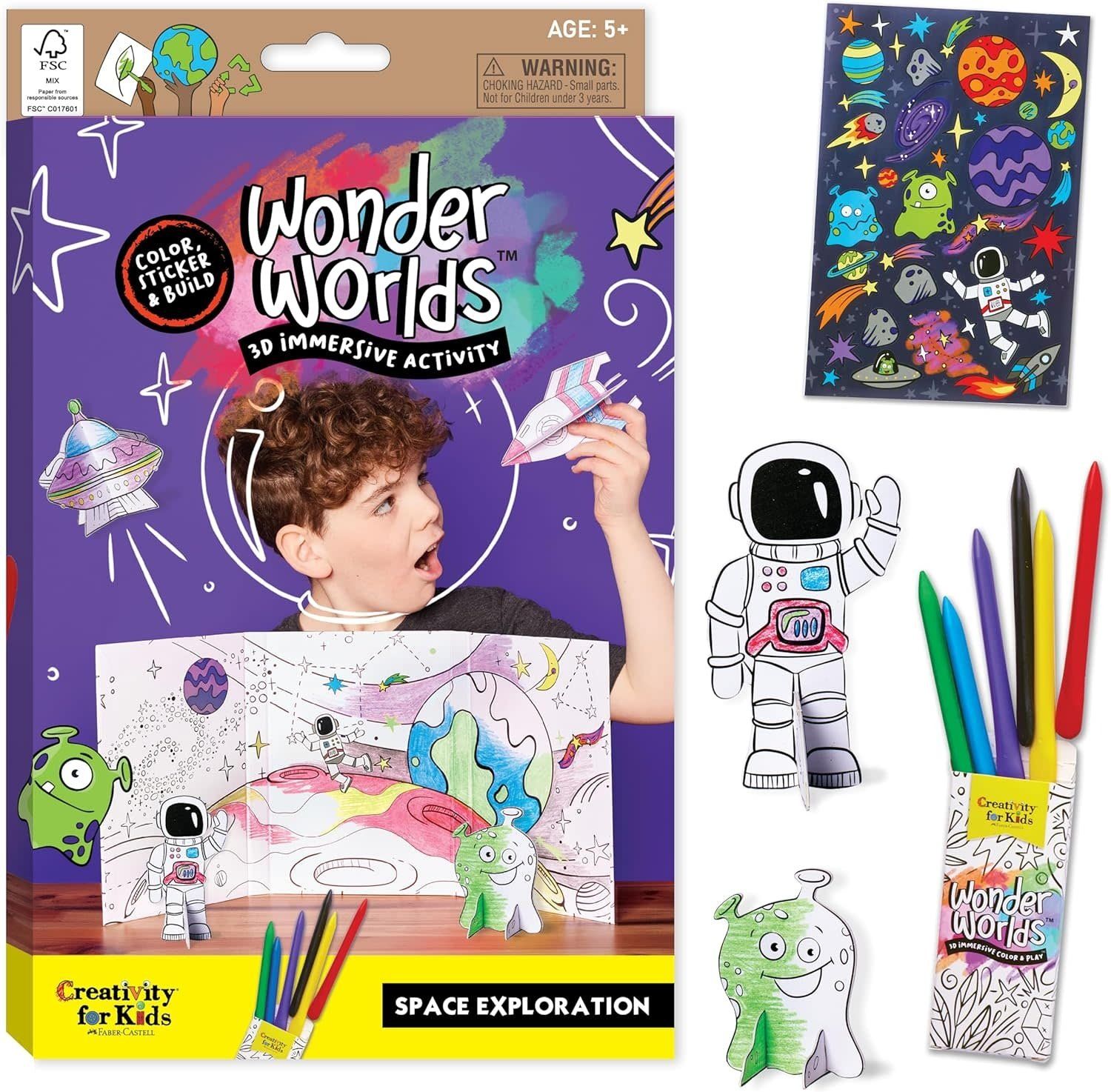 Creativity for Kids Wonder Worlds Space Exploration