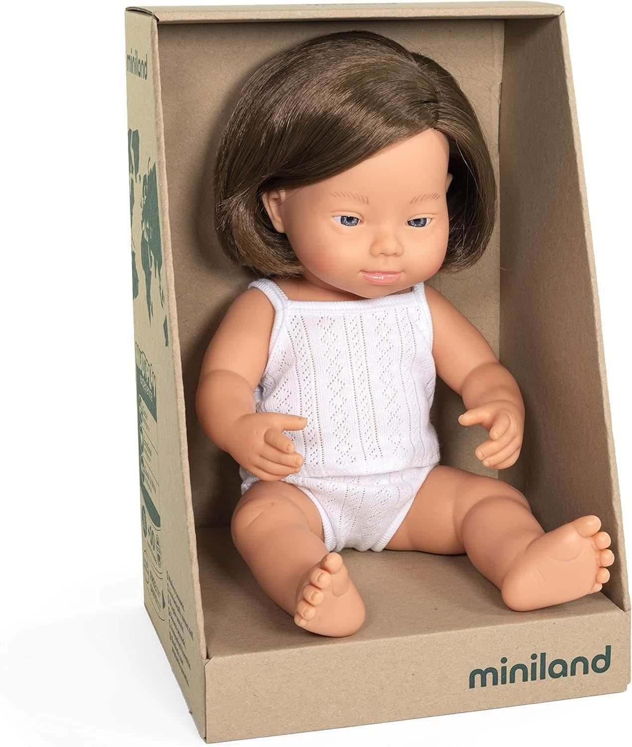 Baby Doll Caucasian Girl with Down Syndrome 15&quot;