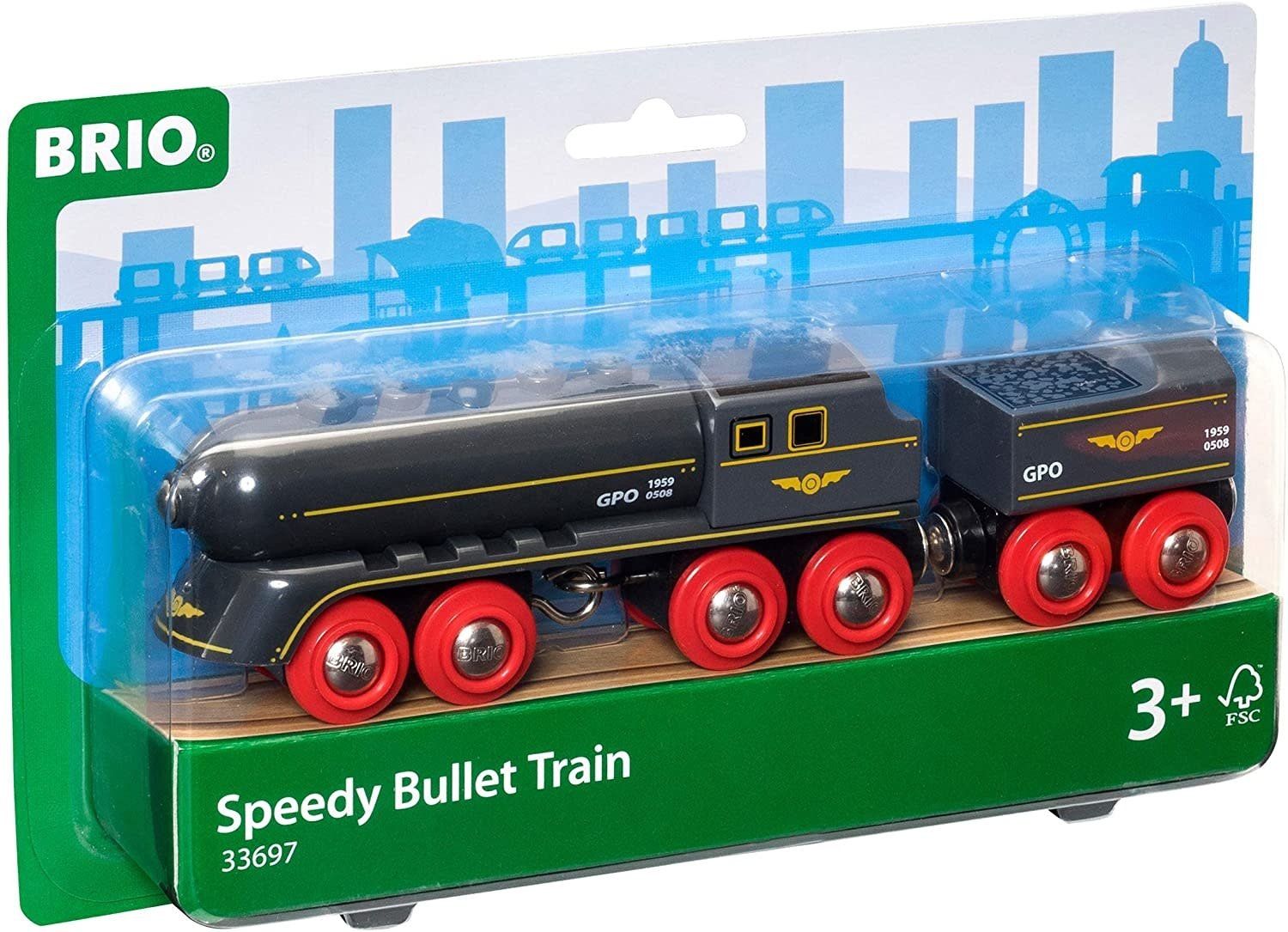 Brio World Train Speedy Bullet Train
