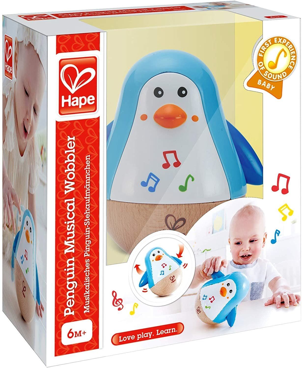 Hape Musical Penguin Wobbler