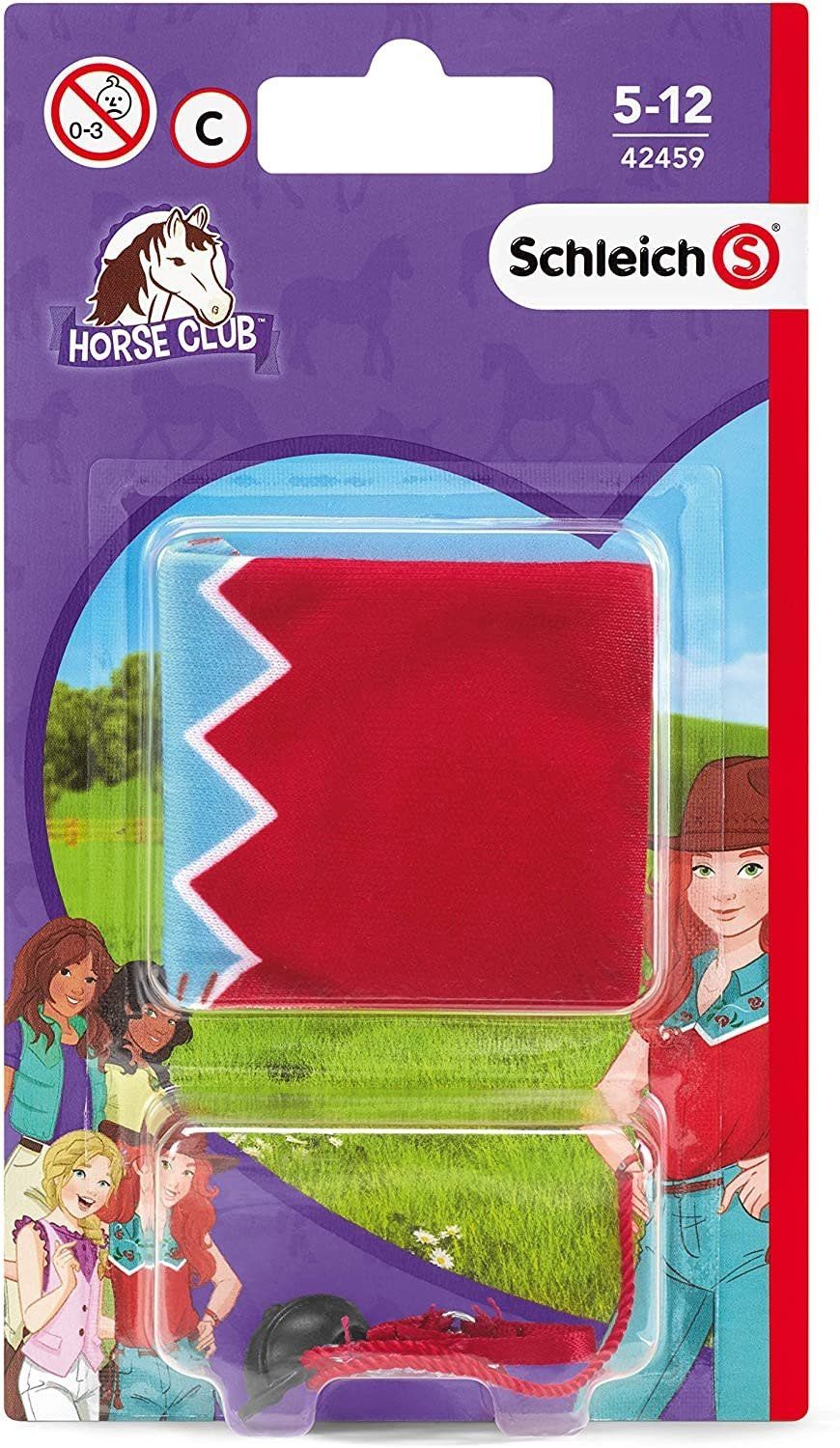 Schleich Horse Club Blanket &amp; Halter Hannah &amp; Cayenne