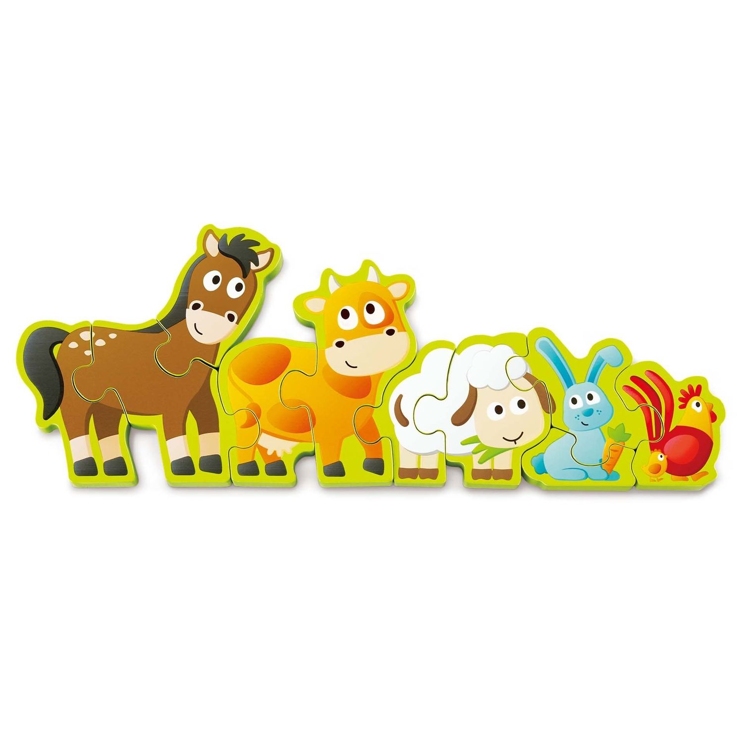 Hape Puzzle Numbers &amp; Farm Animals