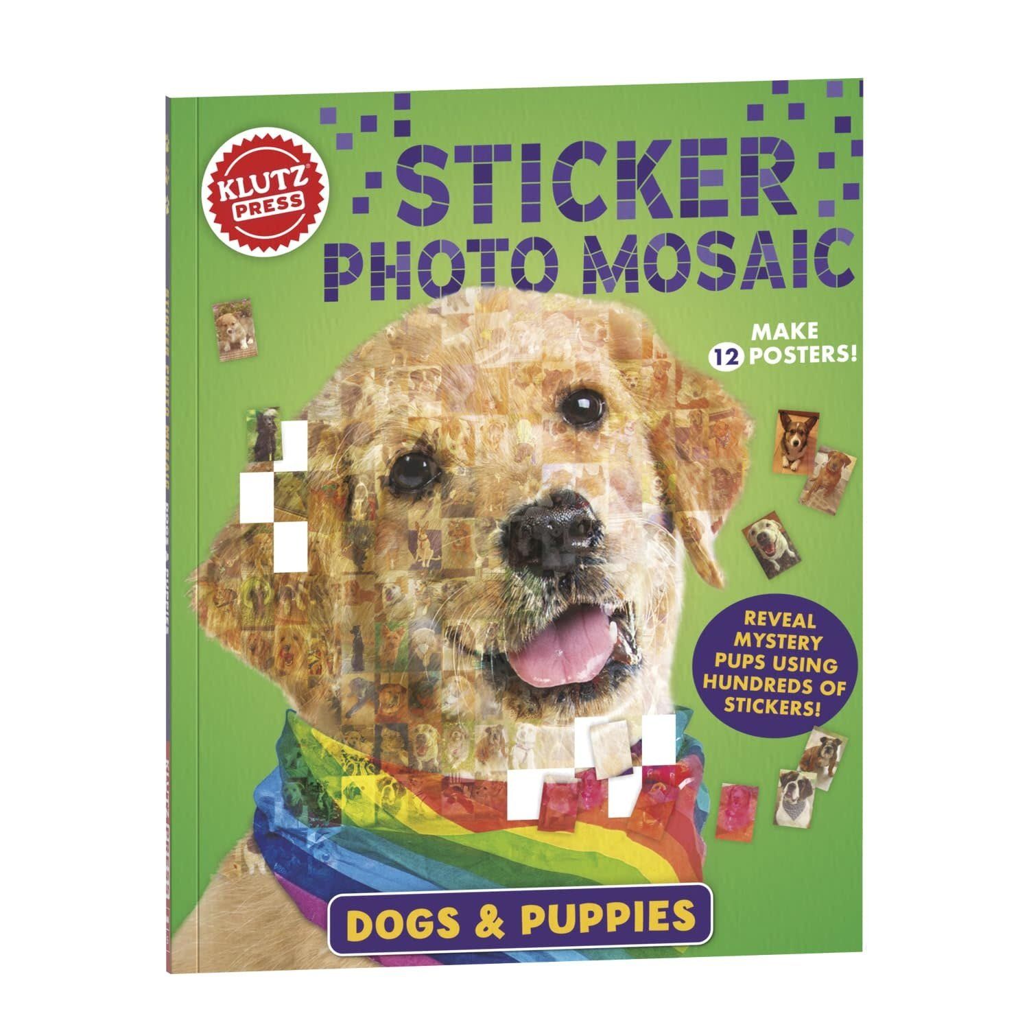Klutz Book Sticker Photo Mosaics: Dogs &amp; Puppies